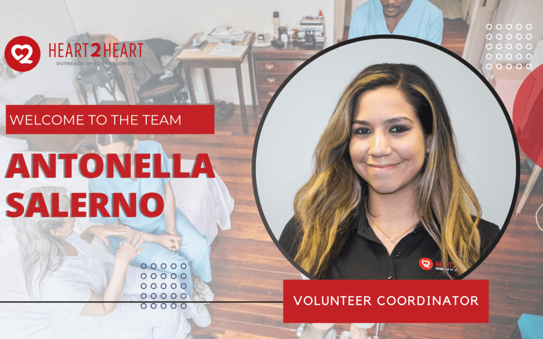 Antonella joins Heart2Heart as Volunteer Coordinator
