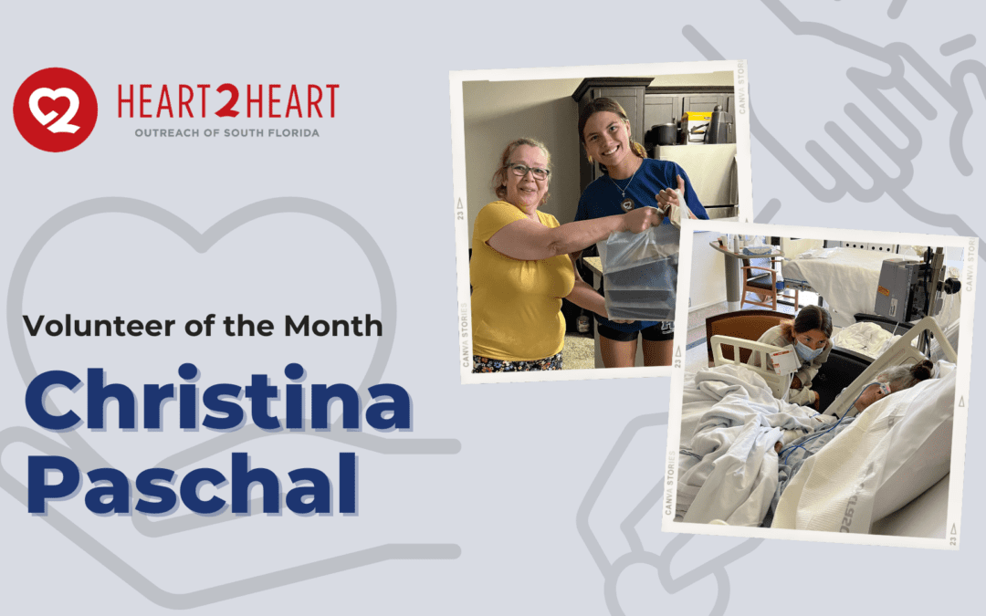 Volunteer of the Month: Christina Paschal