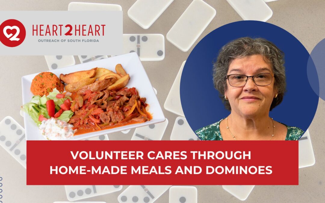 Volunteer cares through homemade meals and dominoes