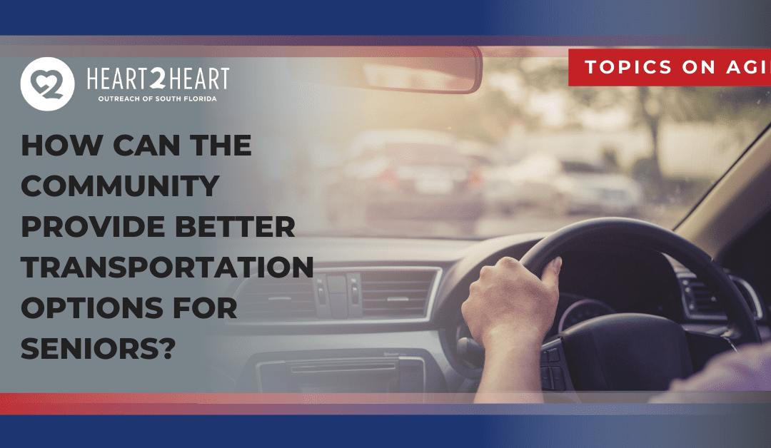 How Can the Community Provide Better Transportation Options for Seniors?