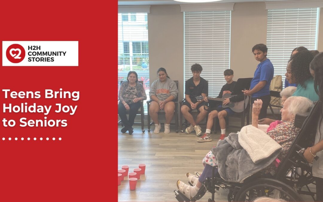 Teens Bring Holiday Joy to Seniors